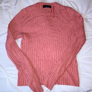 Long sleeve pink shirt size S